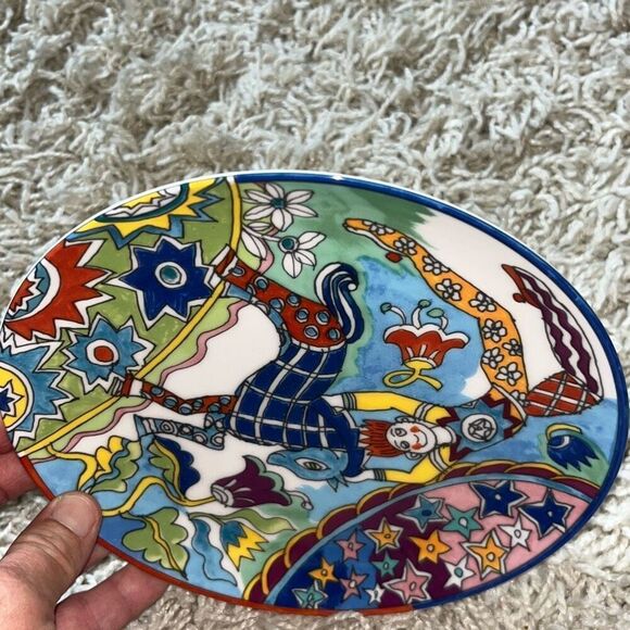 Vintage TIFFANY & Co Fantasy Series by Gene Moore Childs Plate 1997 - Picture 6 of 10